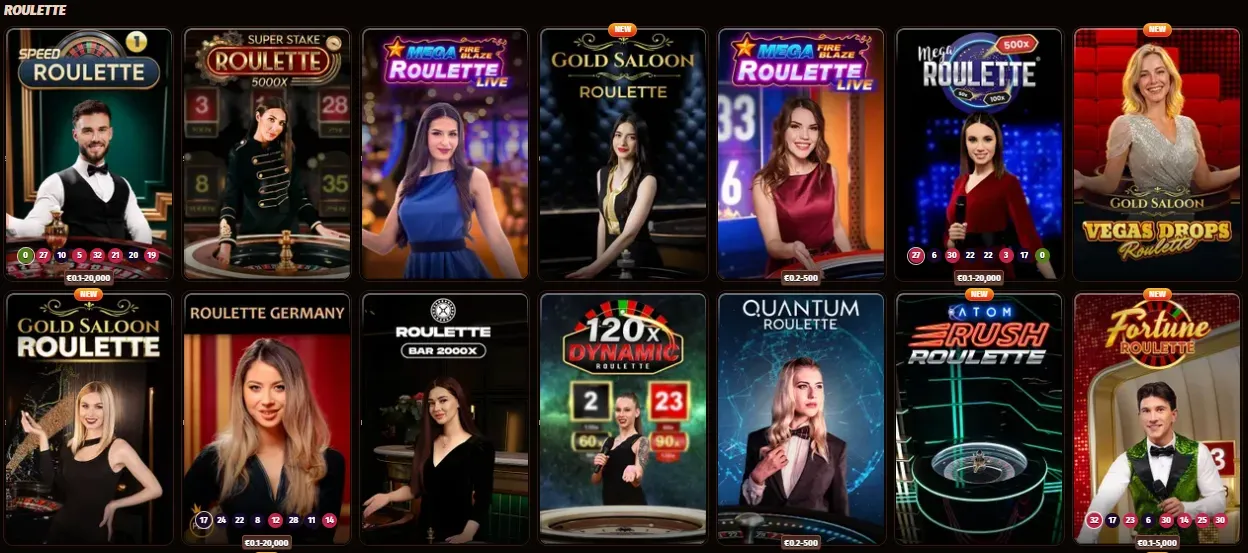 West Ace Casino live roulette