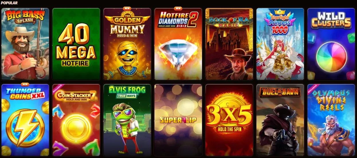 West Ace Casino populaire spellen