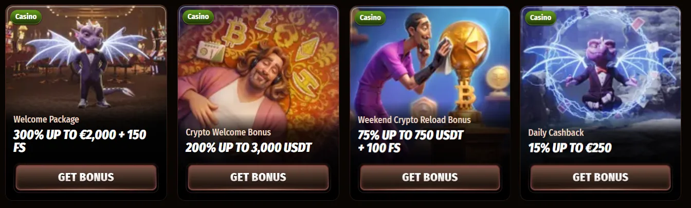 WestAce Casino promotions