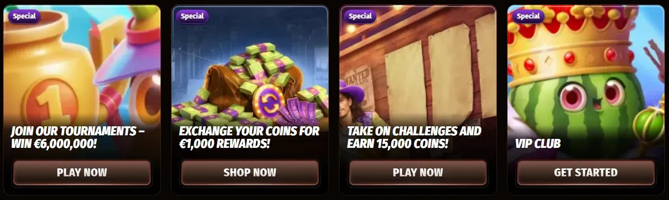 West Ace Casino special promotions